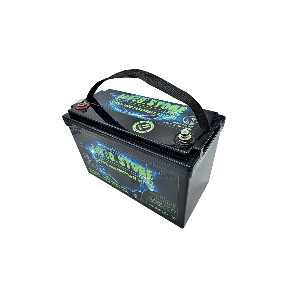 12V 100Ah Batería LiFePO4 Litio Store Serie CLASSIC 1280Wh 1110