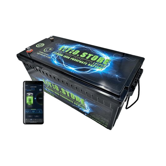 12V 200Ah Batería LiFePO4 Litio Store Serie Bluetooth 2560Wh LS12200B
